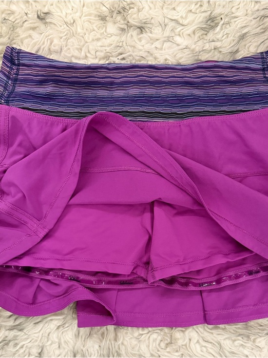 Lululemon Pace Rival Skirt II *4-way Stretch - Ultra Violet / Space Dye Twist - Picture 2 of 9